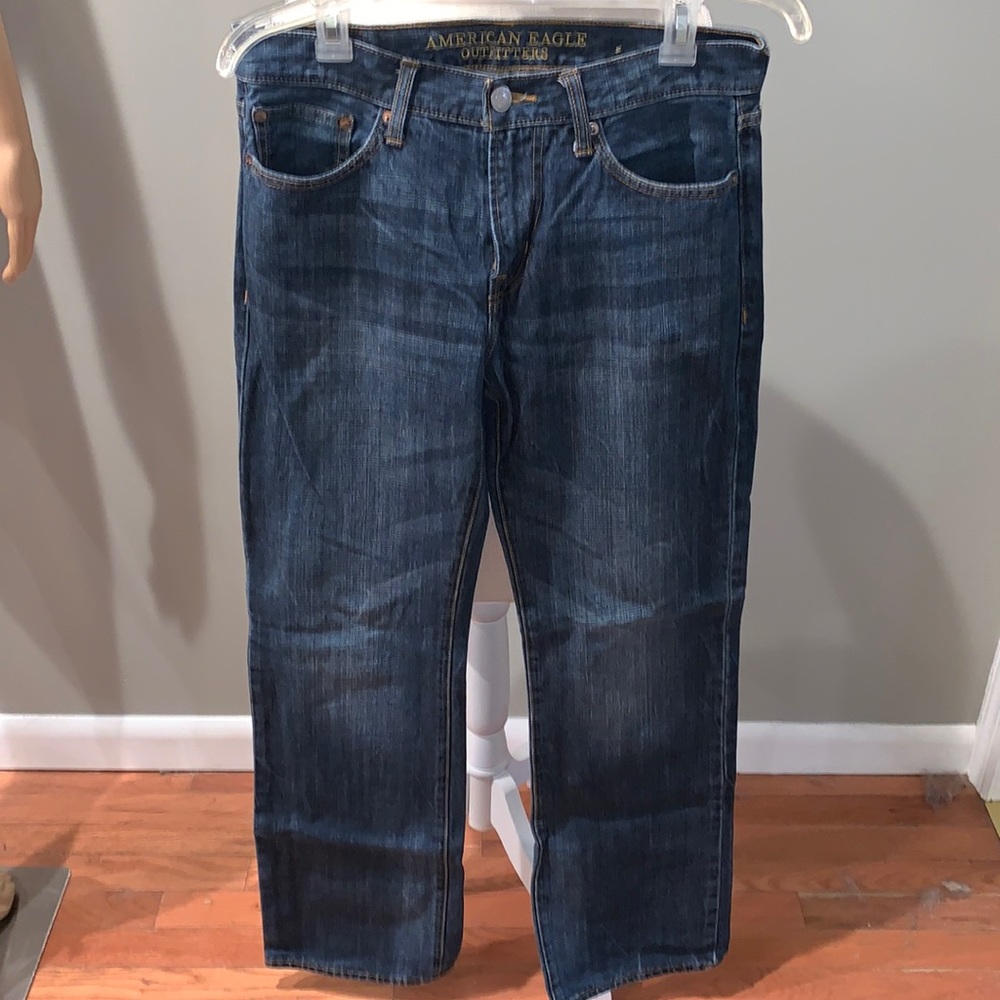 American Eagle Outfitters Dark Blue Bootcut Jeans